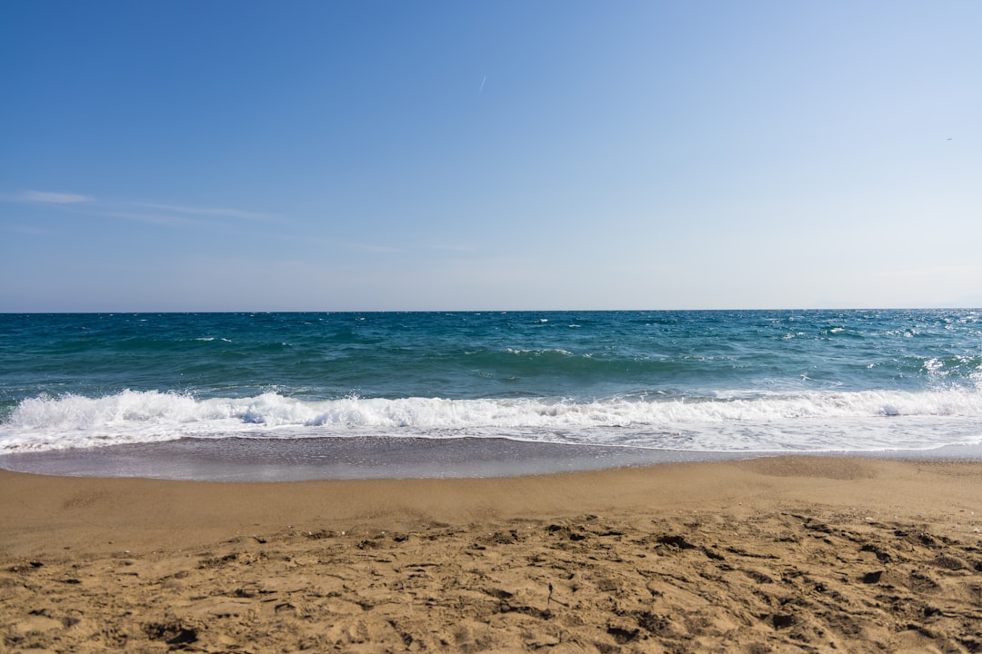 Photo beach scene